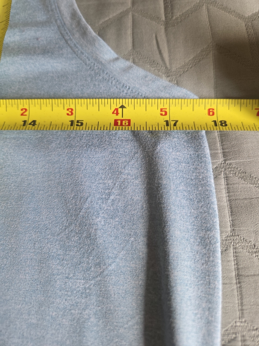 Head Light Gray Racerback Performance Tank - Picture 10 of 11